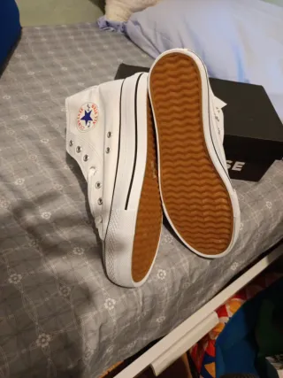 Botas Converse Blancas lona