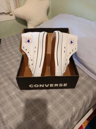 Botas Converse Blancas lona
