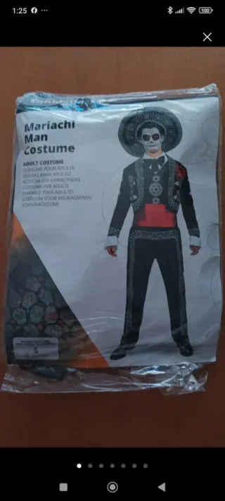 Disfraz Mariachi Talla S