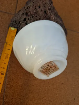 4 Bol de Opalina Blanca