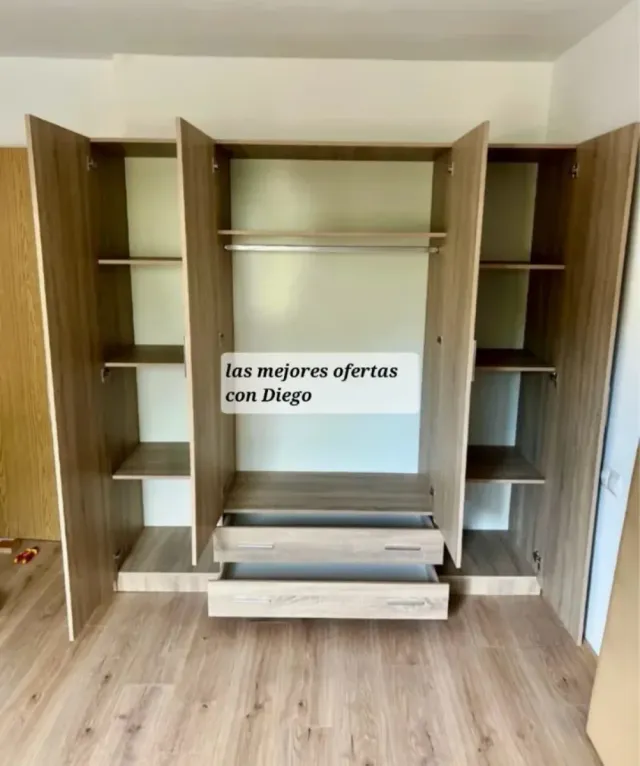 Armario Armario de madera 2,3,4 puertas