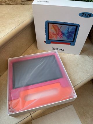 Tablet Ziovo Z138 Rosa y Naranja