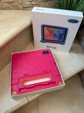 Tablet Ziovo Z138 Rosa y Naranja