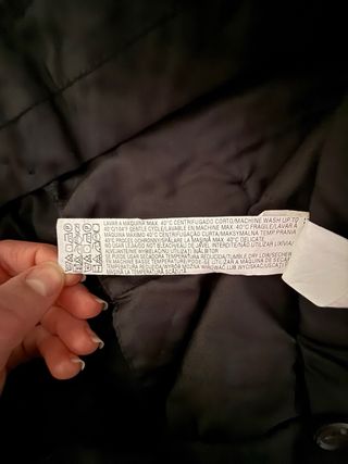 Pantalón Zara Negro Talla 38