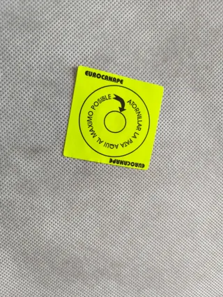 Base tapizada 135 cm