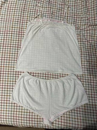 Conjunto lencería blanco