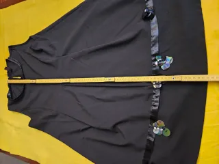 Vestitino donna nero con fiori