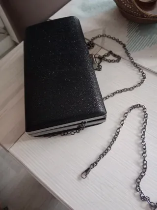 Cartera de fiesta con brillo