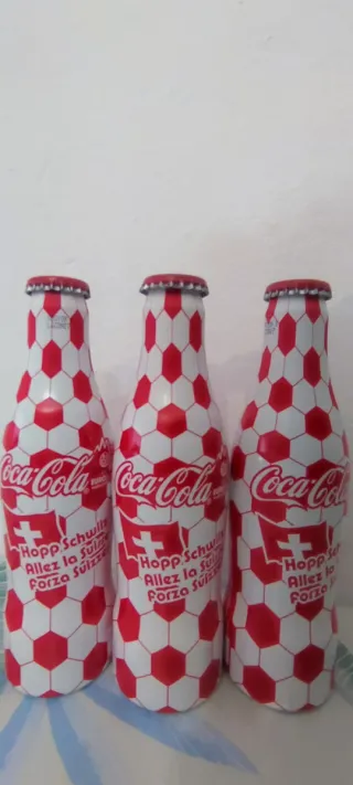 Set 3 Bottigliette Coca Cola da Collezione