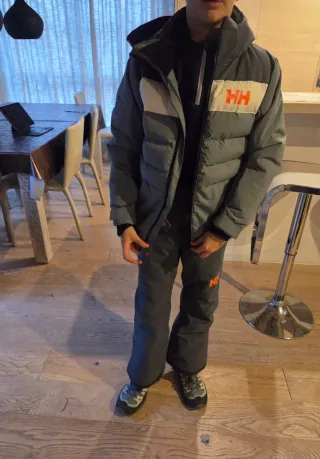 Conjunto esquí niño: cazadora y pantalón