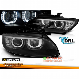 FAROS DELANTEROS XENON CON OJOS DE ANGEL Y DIURNA