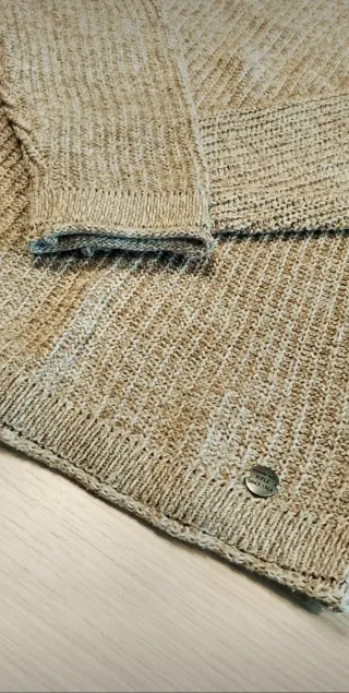 Maglione Rifle Beige/Grigio