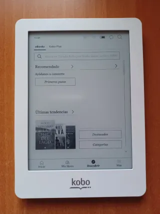 E-reader Kobo Glo Bianco
