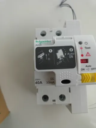 Diferencial Rearmable Schneider 40A