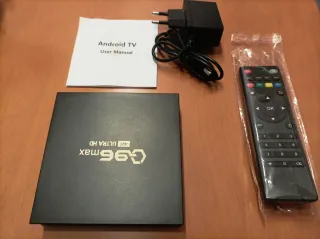 ANDROIR TV BOX  INTERN. 4K Q96max ultra HD