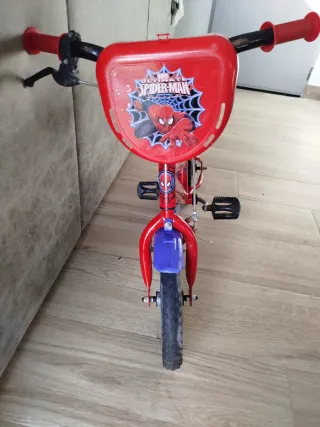 Bicicleta infantil Spiderman