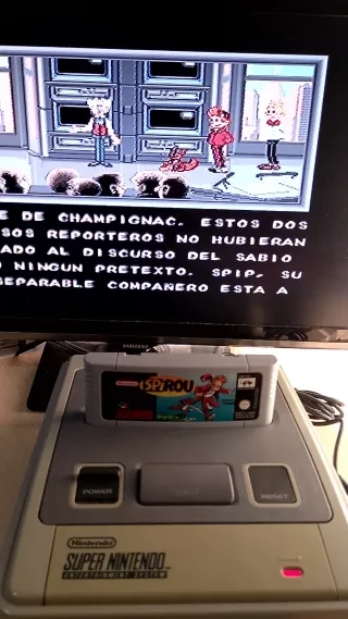 Spirou SNES Nintendo