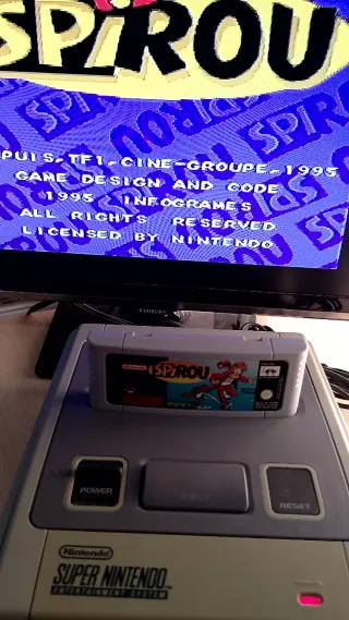 Spirou SNES Nintendo