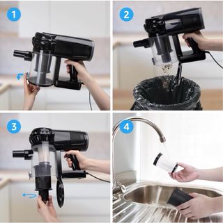 Aspiradora vertical 600W. PRECINTADA