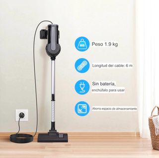 Aspiradora vertical 600W. PRECINTADA