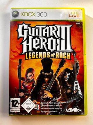Juego Guitar Hero III: Legends of Rock XBOX 360