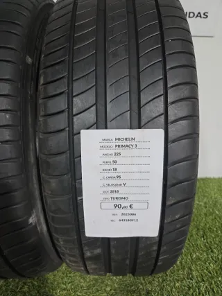 225 50 18 95V MICHELIN PRIMACY 3