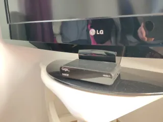 Televisión LG Negra