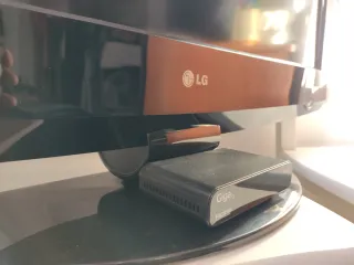 Televisión LG Negra