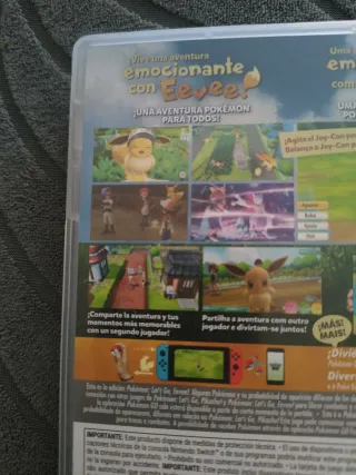 Pokémon Let's Go Eevee Switch
