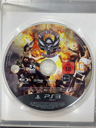 Ride to Hell: Retribution, Sony PS3