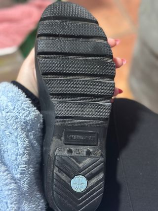 Botas de agua Hunter negras