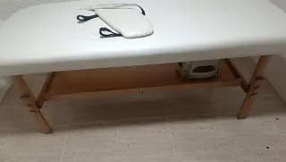 Gran camilla confortable para masaje fija