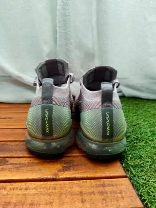 Nike Air VaporMax Flyknit 3 Gris/Verde Talla 41