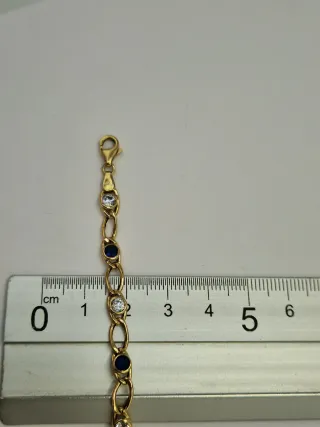 Pulsera de oro 18kt.