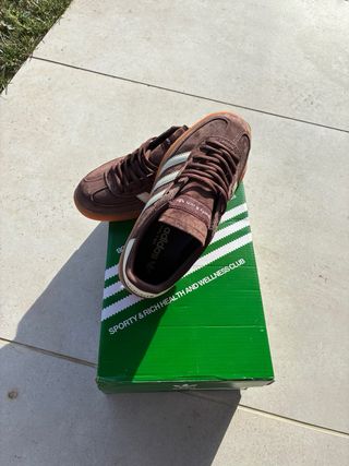 Zapatillas Adidas Handball Marrones Talla 38