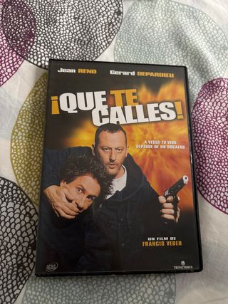 DVD ¡Que te calles! (Jean Reno, G. Depardieu)