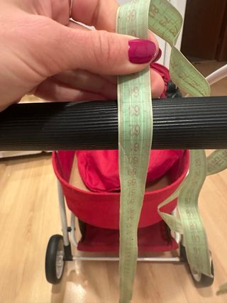 Cochecito de muñecas BRIO rojo