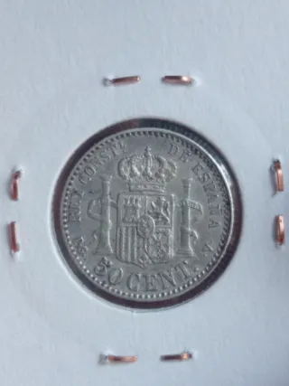 50 cts Alfonso XIII 1894