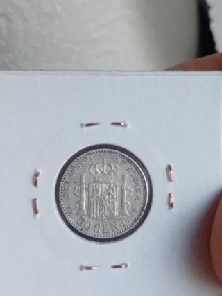 50 cts Alfonso XIII 1894