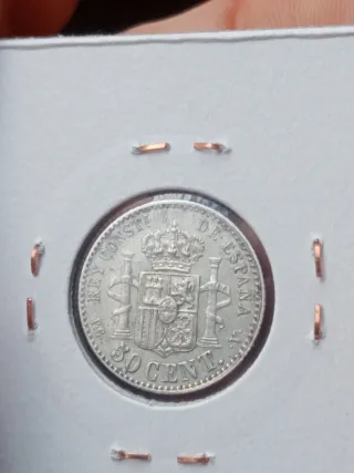 50 cts Alfonso XIII 1894