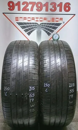 215 55 17 W GOODYEAR RUEDA AL 90% VIDA UTIL