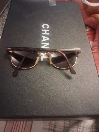 Gafas de sol Ray-Ban Clubmaster Marrón/Dorado