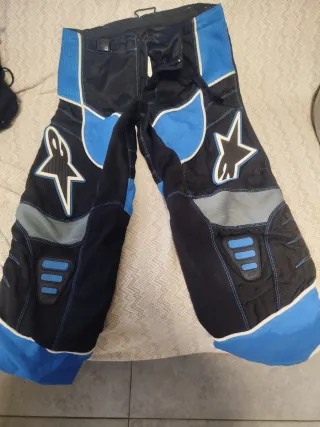 Camisa y pantalón motocross alpinestar