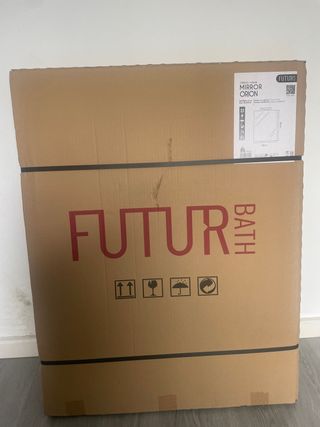 Espejo FUTUR BATH Orion con luz