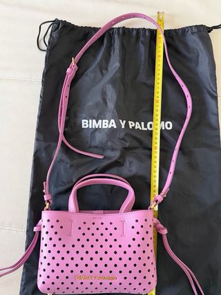 Bolso Bimba y Lola x Paloma Chihuahua Rosa
