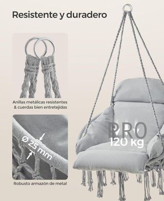 Hamaca Silla Songmics GDC023G11V3