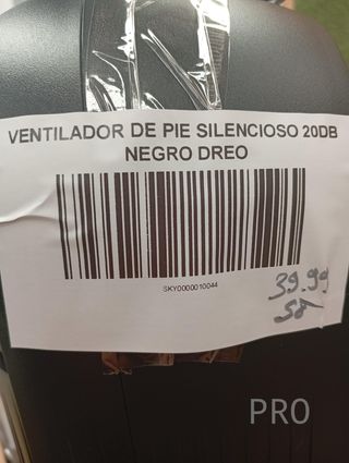 Ventilador de Pie Silencioso - 20dB - Dreo