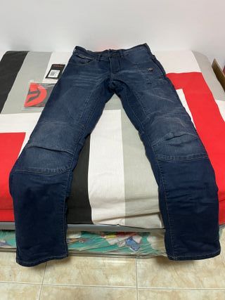 Pantalón moto ARMURE Rupert Blue W26 L32