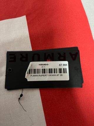 Pantalón moto ARMURE Rupert Blue W26 L32