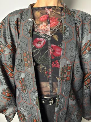 Chaqueta Haori  Kimono japonés vintage